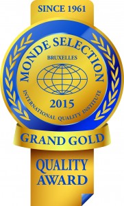 Monde Selection - Grand Gold Quality Award 2015