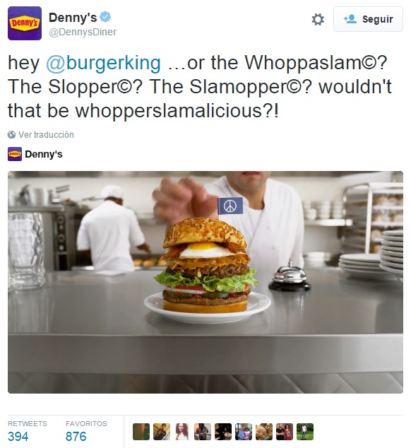 dennys video mashup burger king