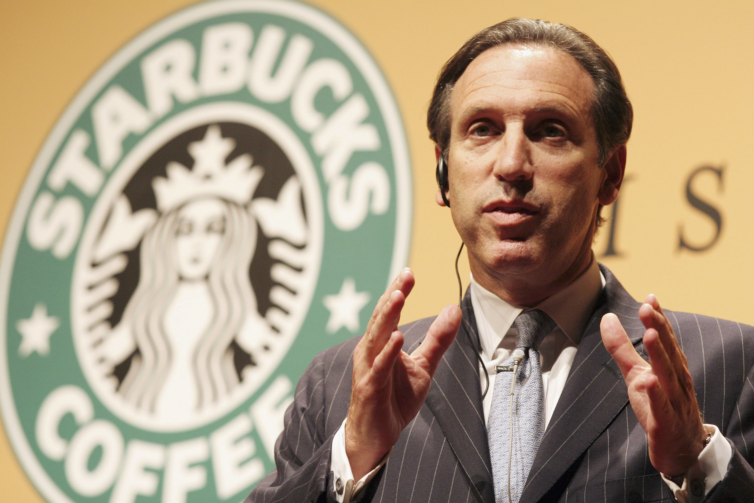 El CEO de Starbucks.