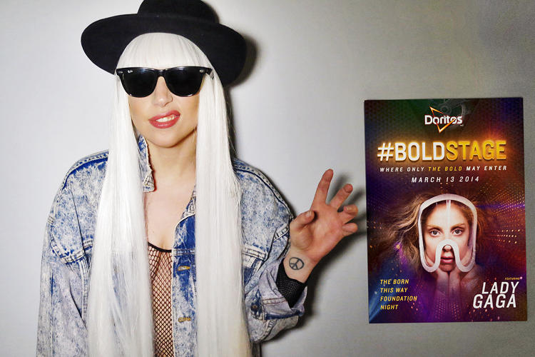 Lady Gaga para Doritos.