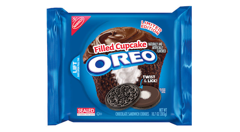 El nuevo sabor se llama Filled Cupcake Oreo.