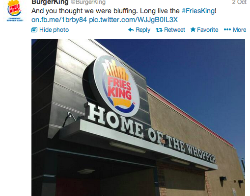  ¿Fries King?