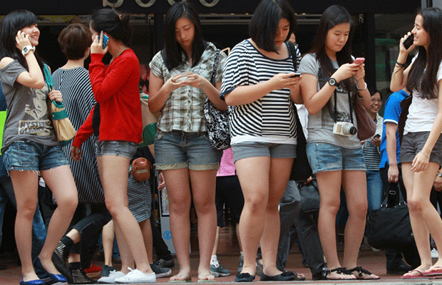  Los smartphones dominan China