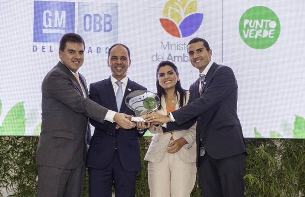  GM OBB del Ecuador: Certificación Ambiental “Punto Verde”