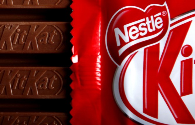  La forma de KitKat en litigio