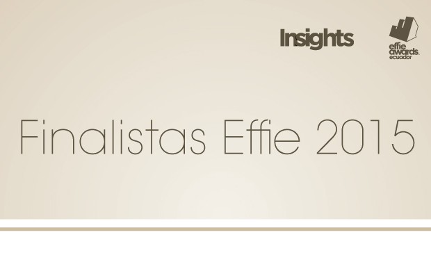  Finalistas Effie 2015