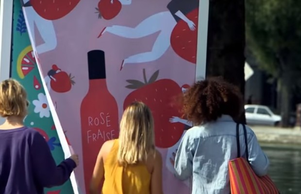  Fruits and Wine: The Picnic Blanket Billboard