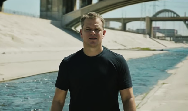 Matt Damon es el vocero de esta campaña de Stella Artois.