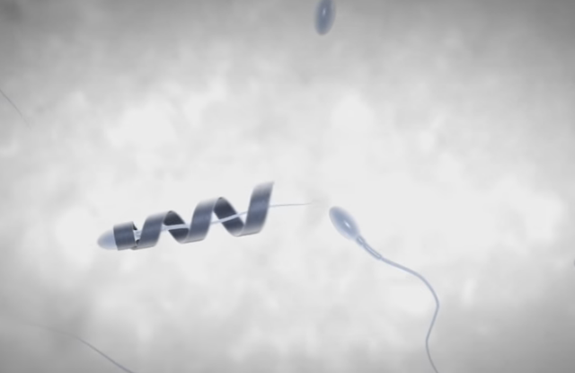 El spermbot podría combatir la infertilidad.