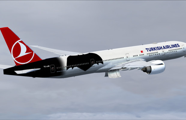 Para promocionar la película, Warner Bros se alió con Turkish Airlines.