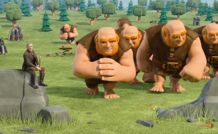 Dos ads de Clash of Clans lograron colocarse entre los favoritos de los usuarios de YouTube en enero.
