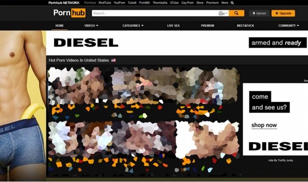  Diesel apuesta por la publicidad en un sitio inesperado