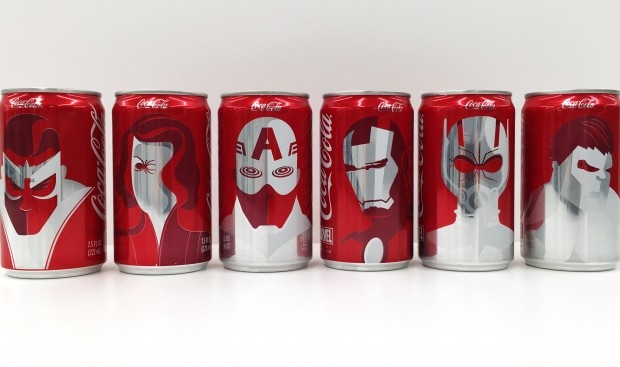  Marvel y Coca-Cola, una combinación superpoderosa