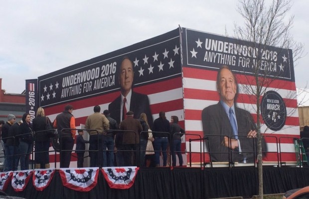  Netflix lanza a Frank Underwood como candidato a presidente en EE.UU.