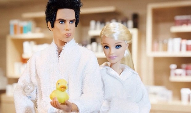 Zoolander se alía con Barbie en esta nueva campaña.