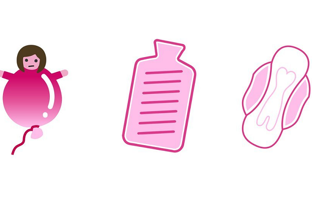  Una marca propone emojis para hablar del período femenino