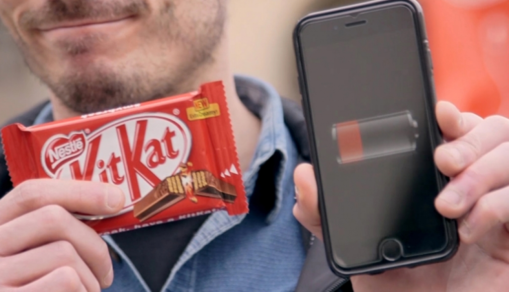 La iniciativa fue realizada por Kit Kat en España.