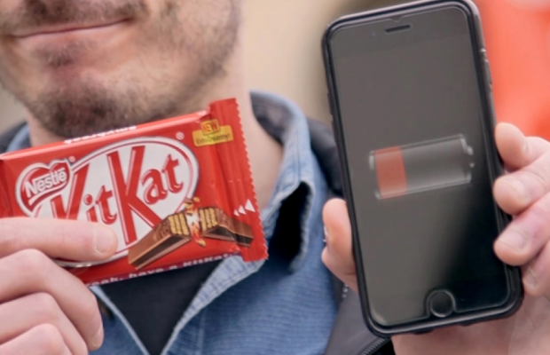  ¿Te quedarías sin batería a cambio de un Kit Kat?