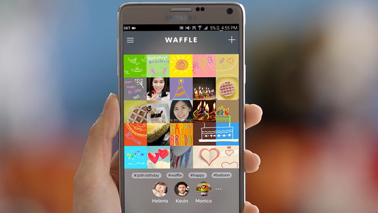 La nueva red social de Samsung se ha bautizado con el nombre de Waffle.