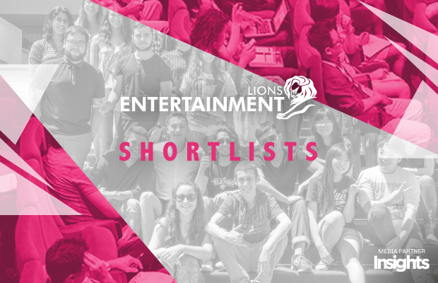  Shortlist: Lions Entertainment & Entertainment for Music