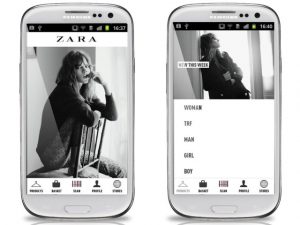 Zara app