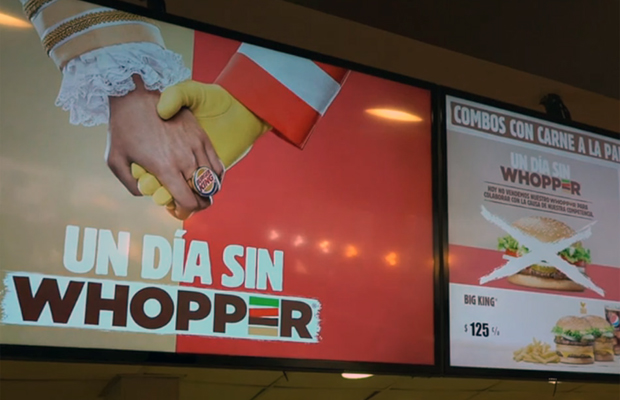 un día sin whopper