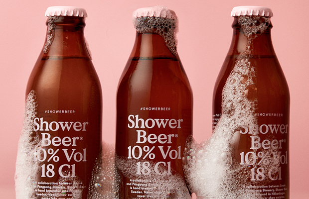  Esta agencia creó una cerveza para beber en la ducha