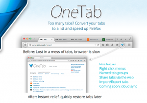 Imagen 005 Extensiones Google Chrome OneTab