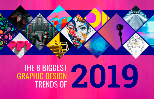  8 grandes tendencias del diseño gráfico para el 2019