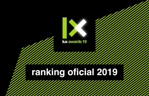  Este es el ranking oficial de Lux Awards 2019