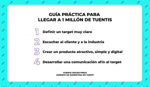 Guía práctica para llegar a 1 millón de Tuentis