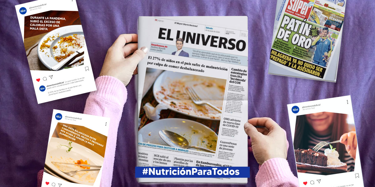  Rompiendo formatos para recordar lo importante de la alimentación balanceada